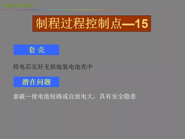 鋰電池廠家詳解：鋰電池生產(chǎn)工藝注意問題（圖）